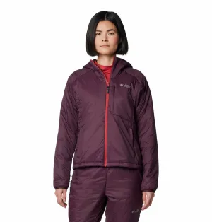 Columbia Women Red Omni-Shield Silver Leaf II Stretch Insulated Jacket