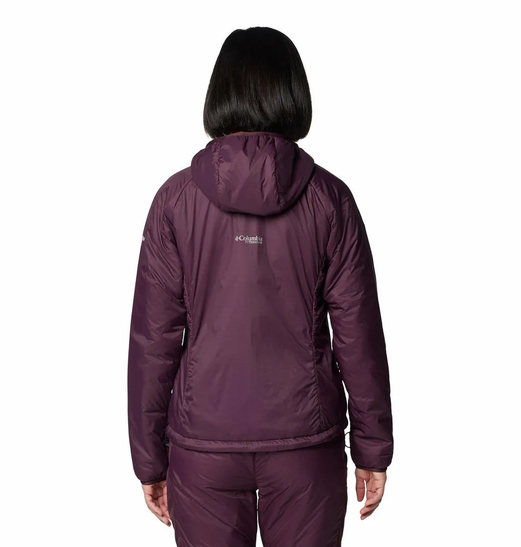 Columbia Women Red Omni-Shield Silver Leaf II Stretch Insulated Jacket