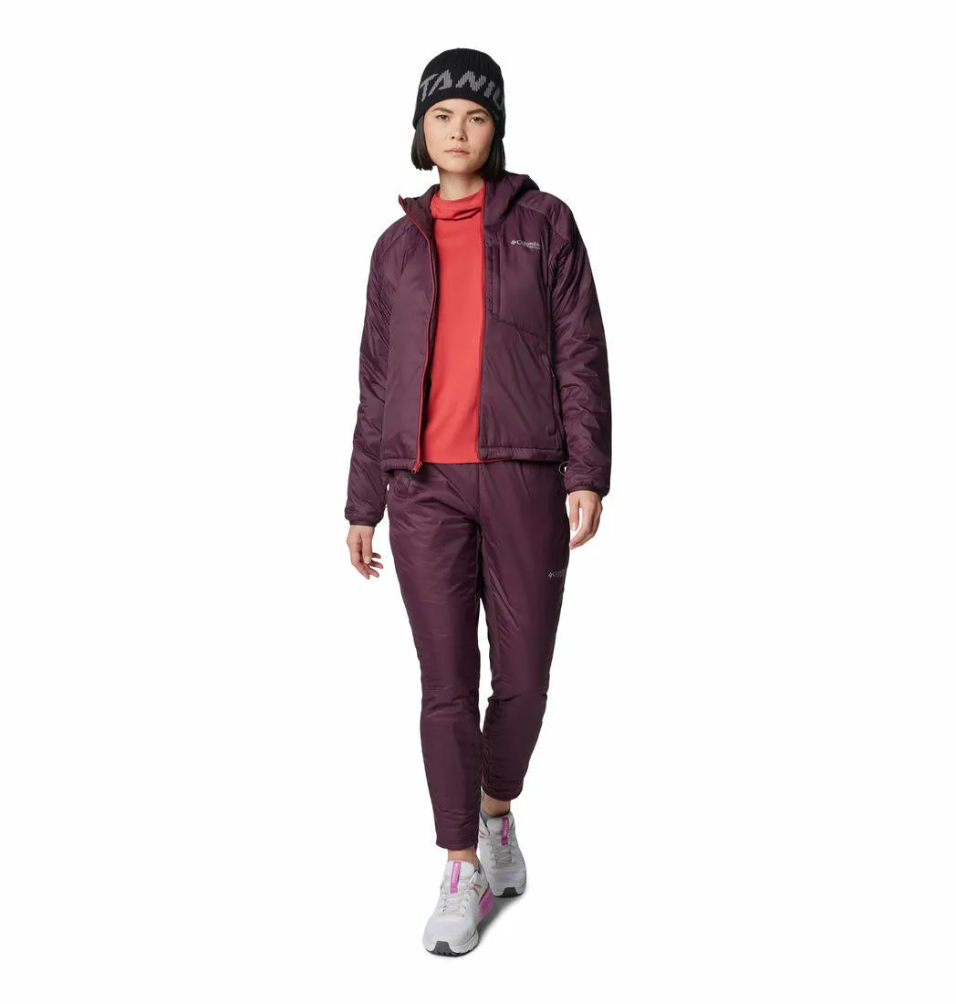 Columbia Women Red Omni-Shield Silver Leaf II Stretch Insulated Jacket