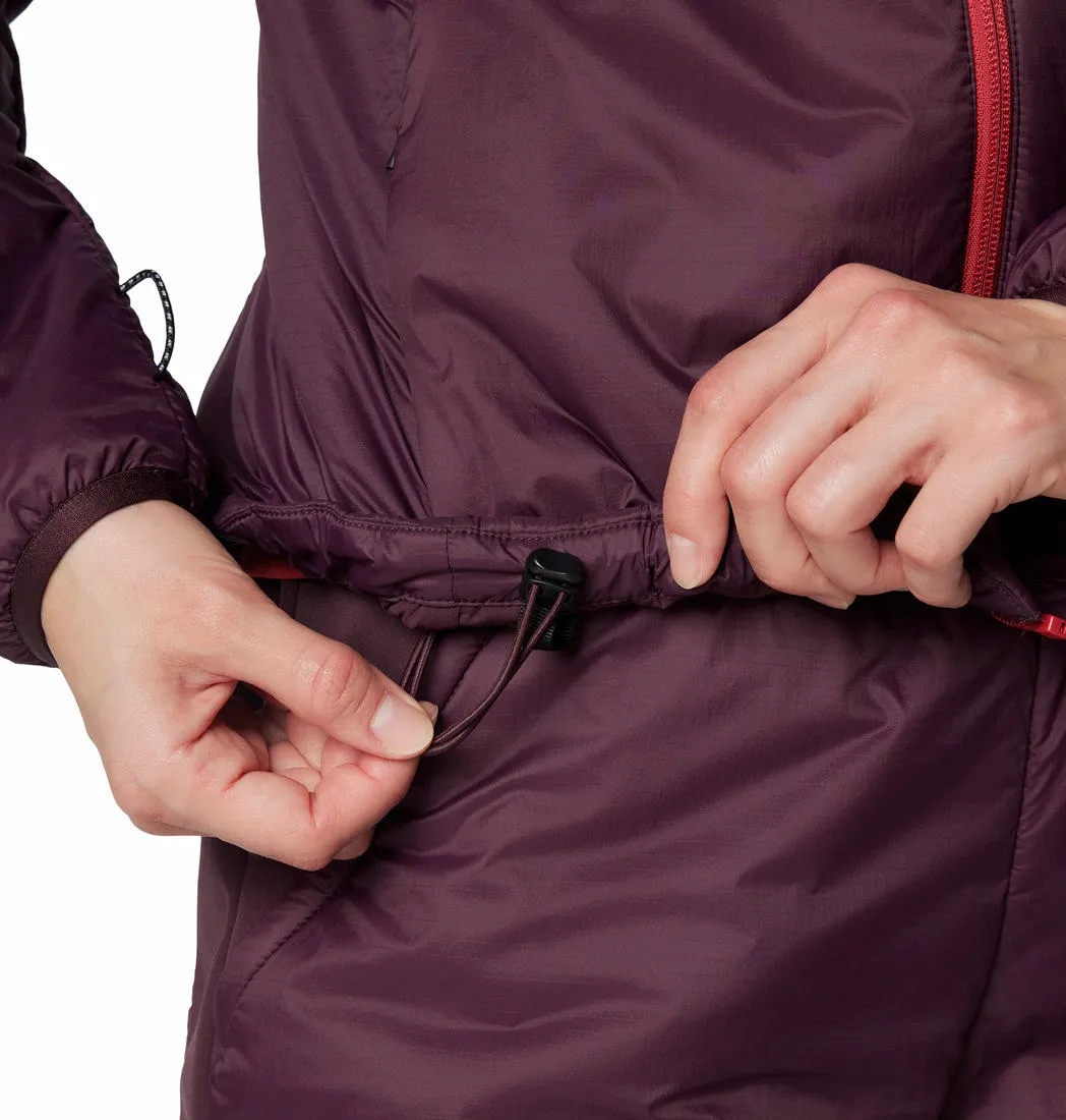Columbia Women Red Omni-Shield Silver Leaf II Stretch Insulated Jacket