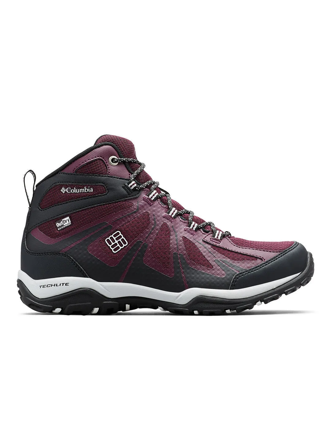 Columbia Women Red PEAKFREAK XCRSN II XCEL MID OUTDRY (Complete Waterproof)