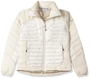 Columbia Women White Omni-Heat Infinity Labyrinth Loop Jacket