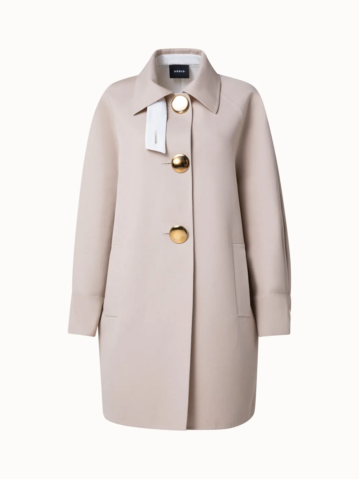 Cotton Double-Face Coat Akris