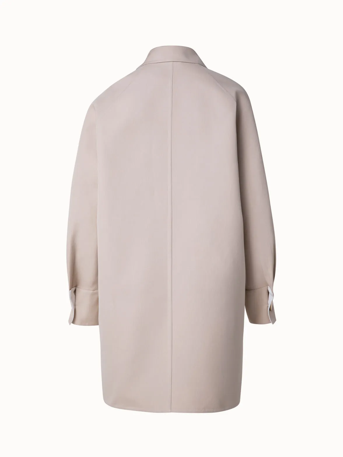 Cotton Double-Face Coat Akris