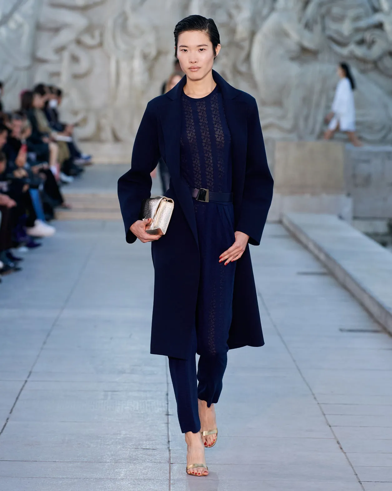 Cotton Double-Face Coat Akris