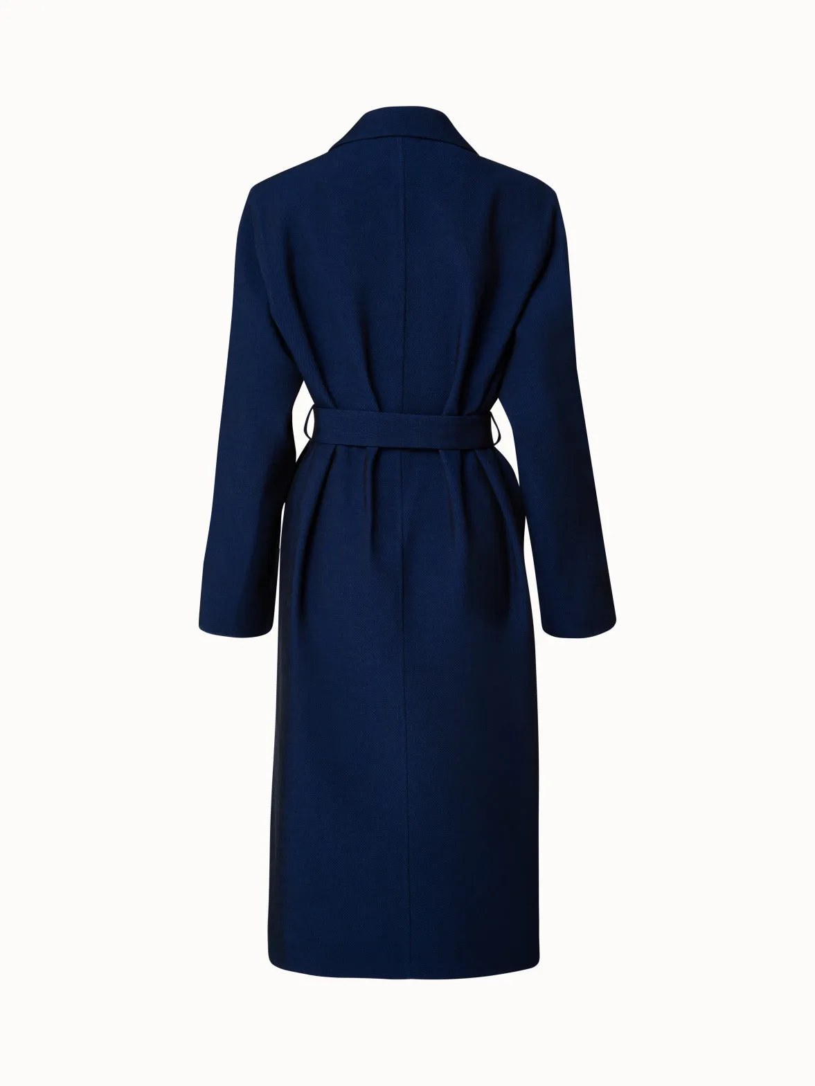 Cotton Double-Face Coat Akris