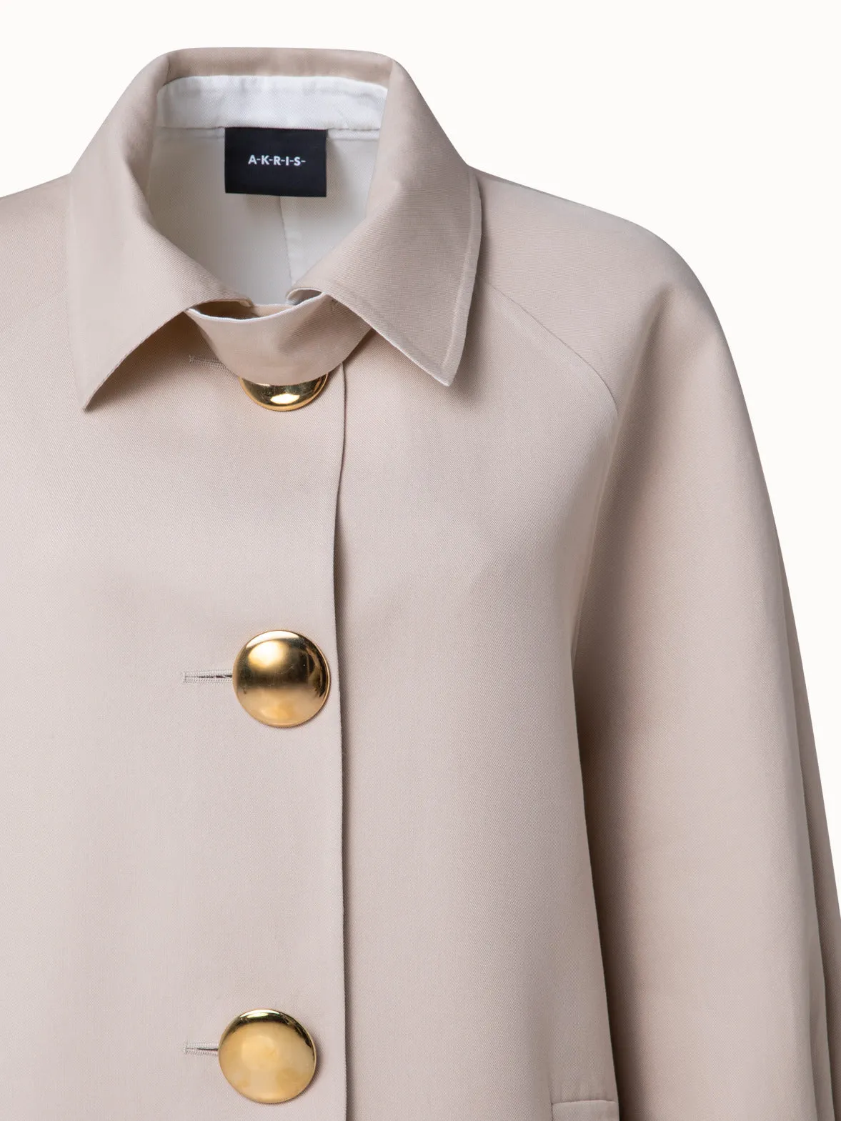 Cotton Double-Face Coat Akris