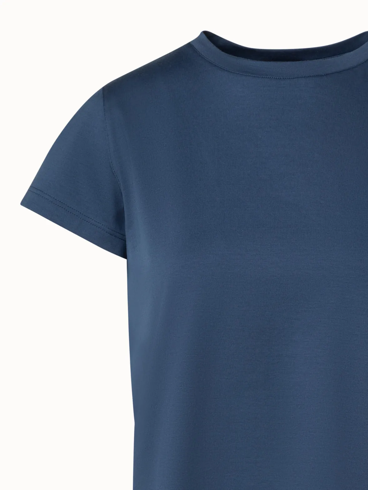 Cotton Jersey T-Shirt Akris