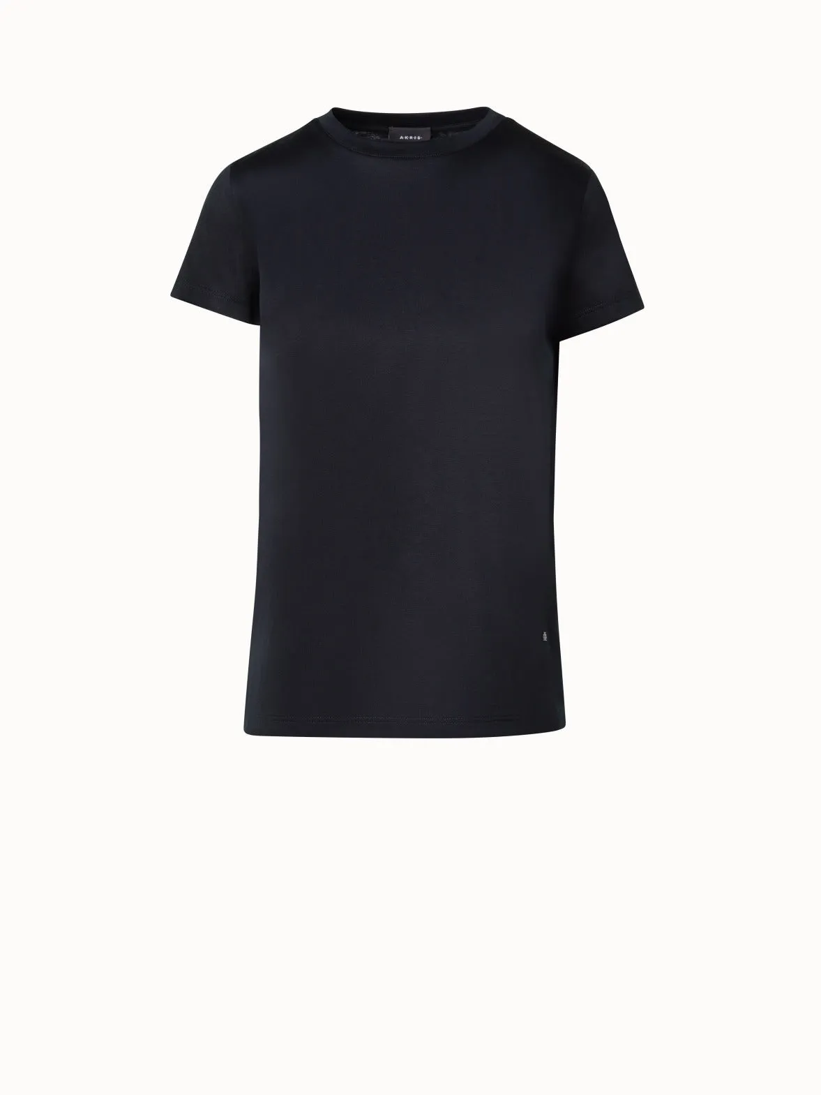 Cotton Jersey T-Shirt Akris