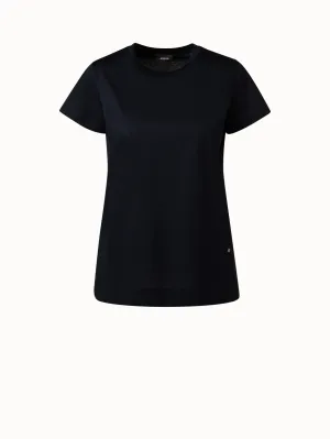 Cotton Jersey T-Shirt Akris