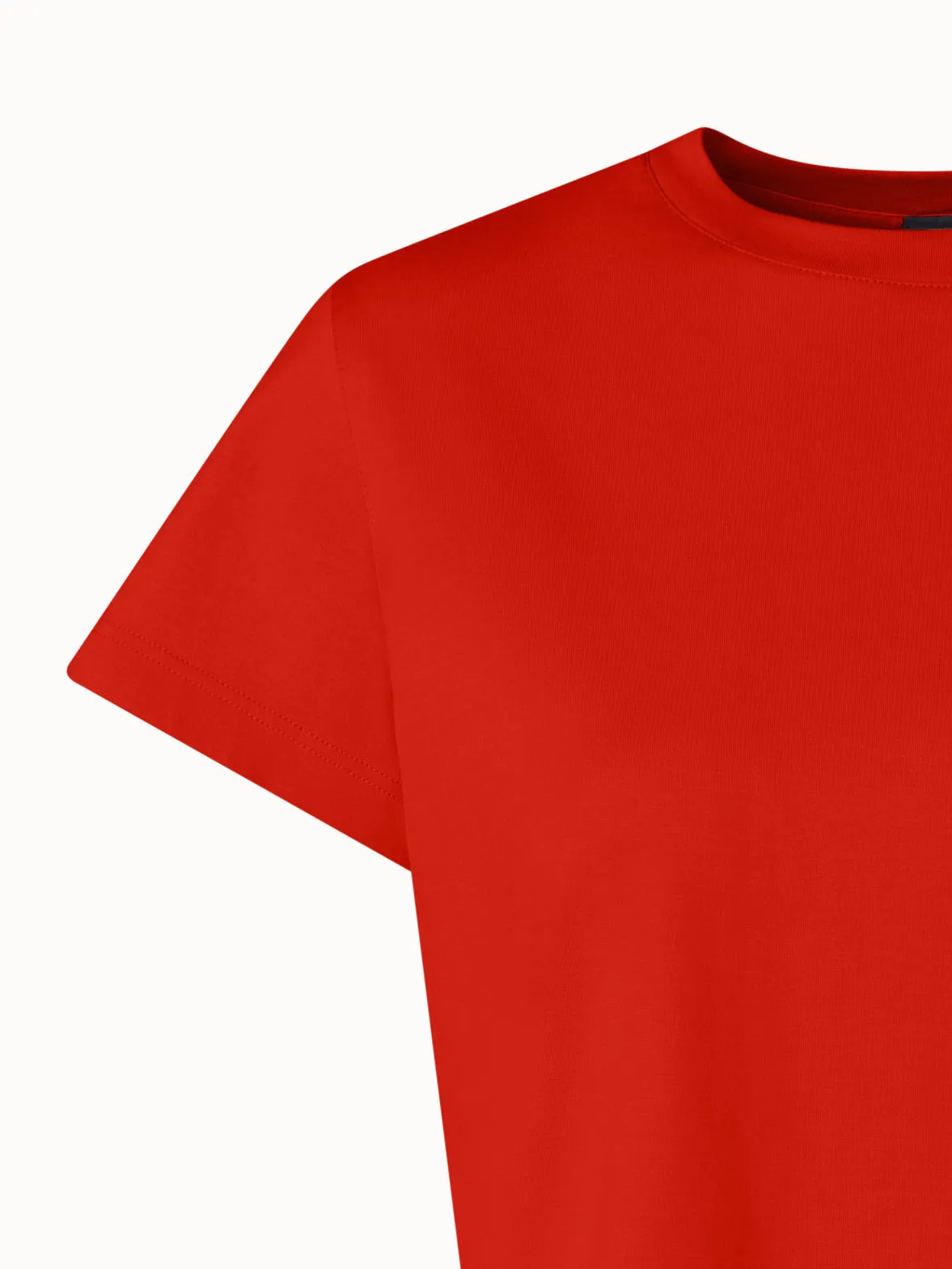 Cotton Jersey T-Shirt Akris