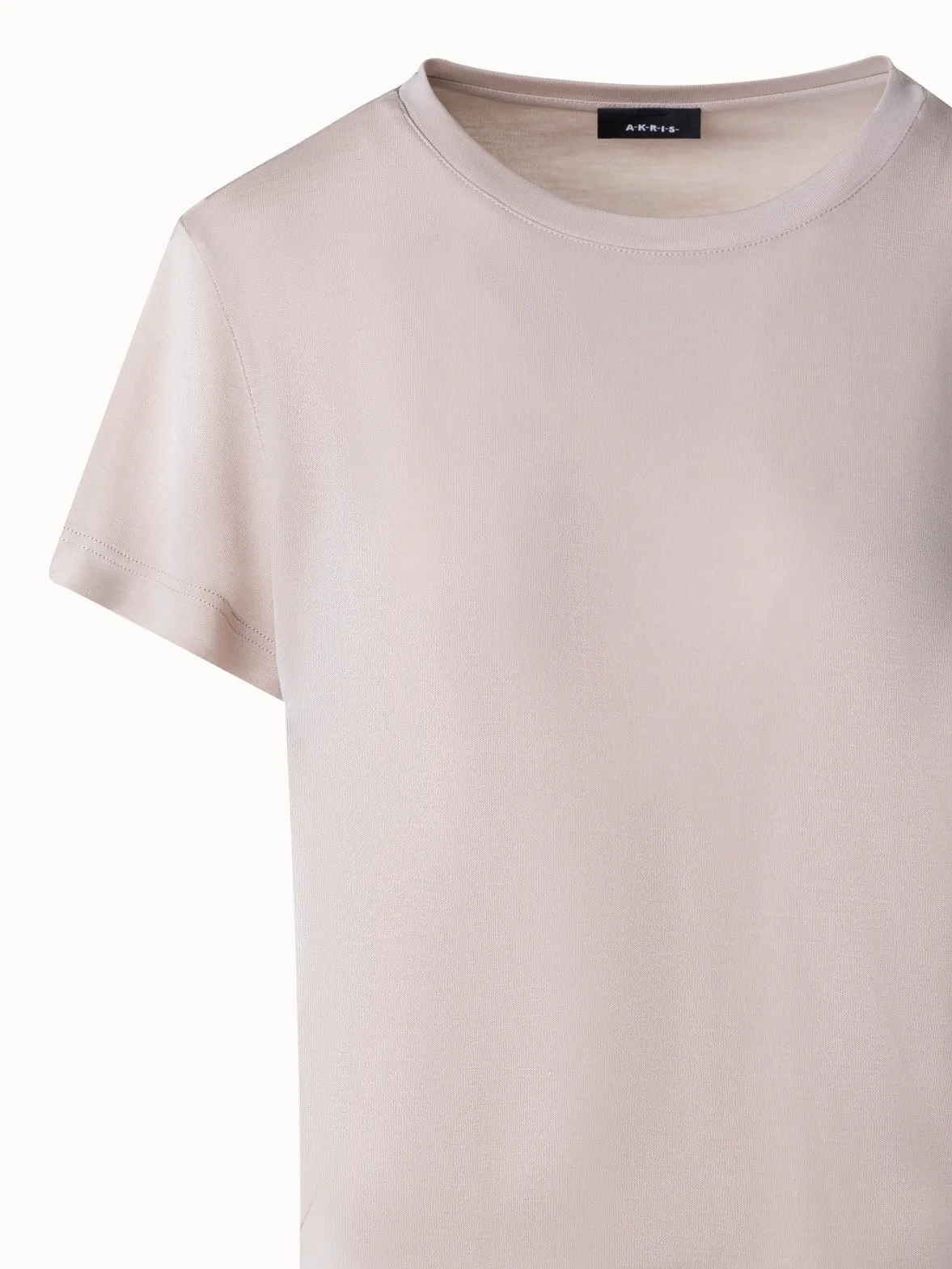 Cotton Jersey T-Shirt Akris