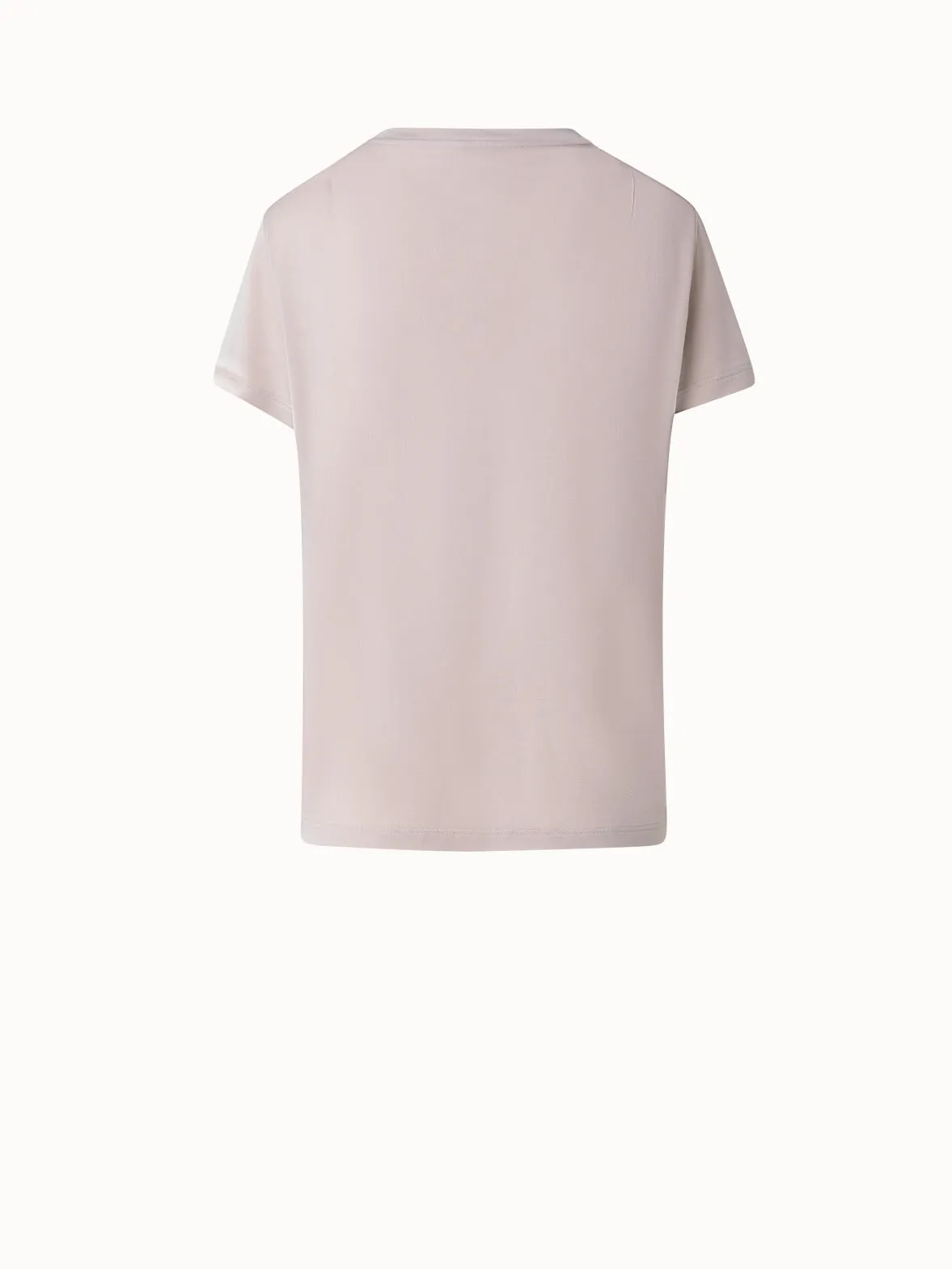 Cotton Jersey T-Shirt Akris