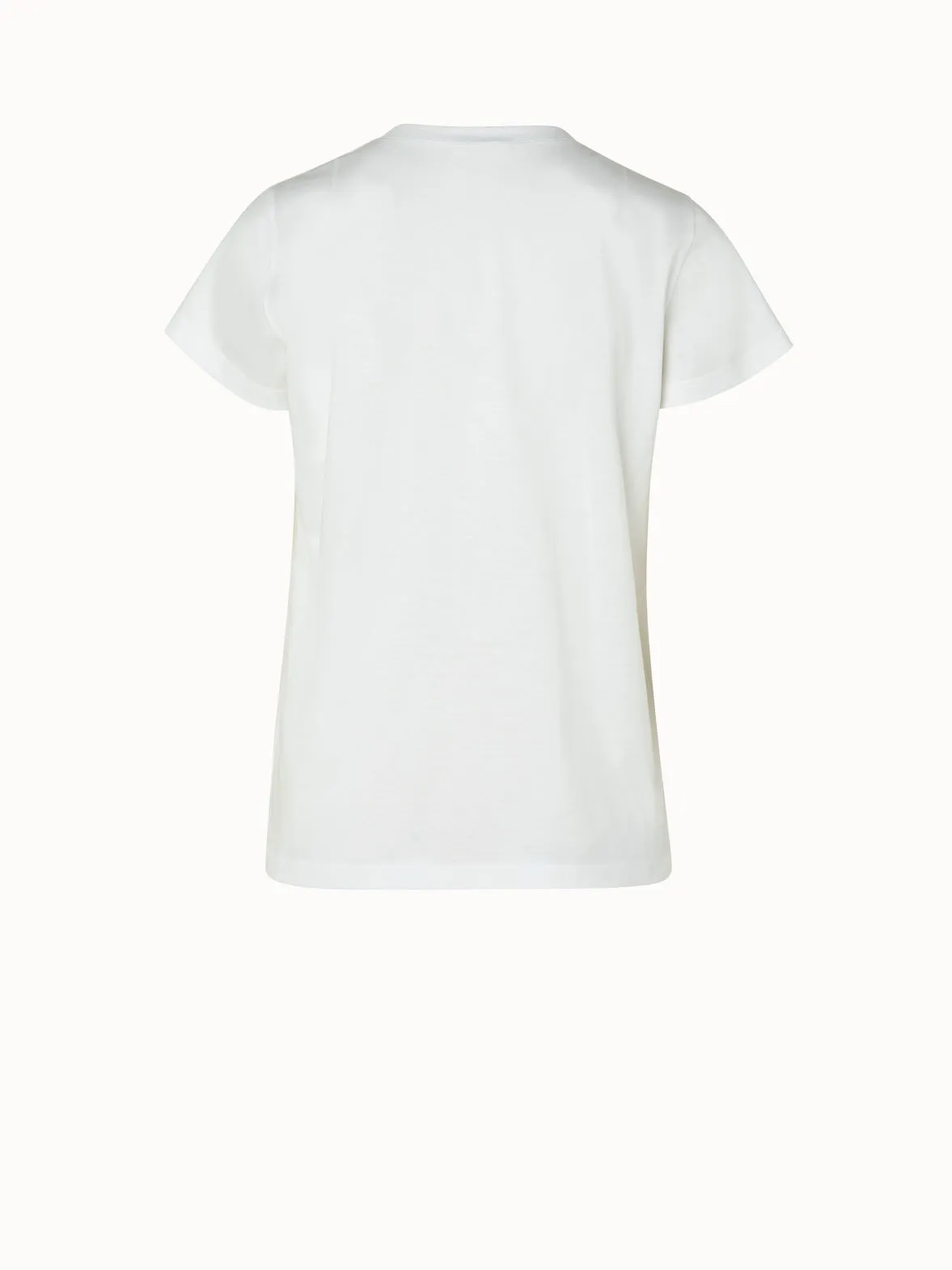 Cotton Jersey T-Shirt Akris