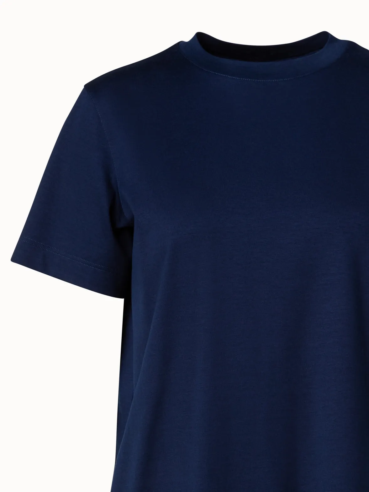 Cotton Jersey T-Shirt Akris