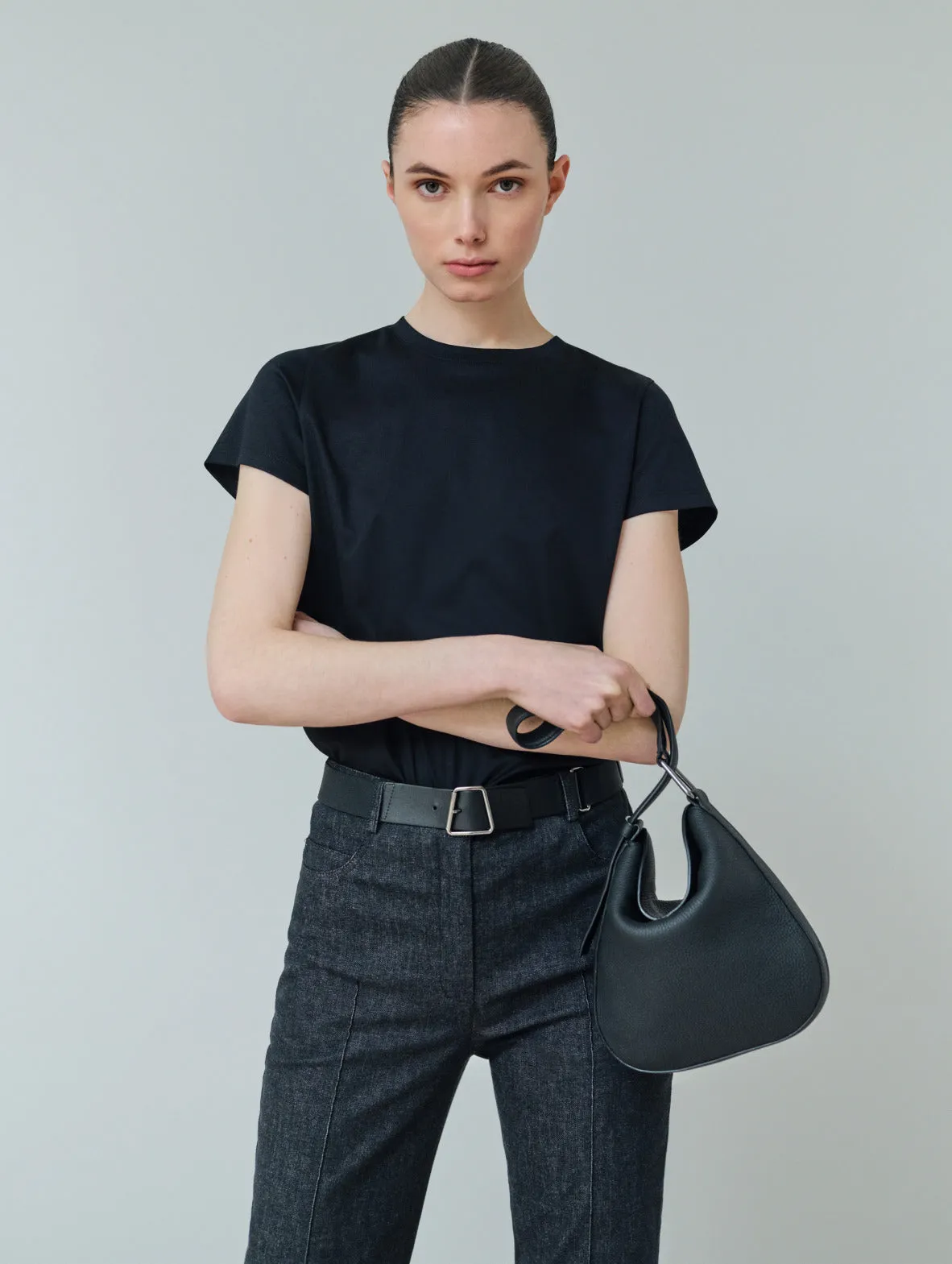 Cotton Jersey T-Shirt Akris