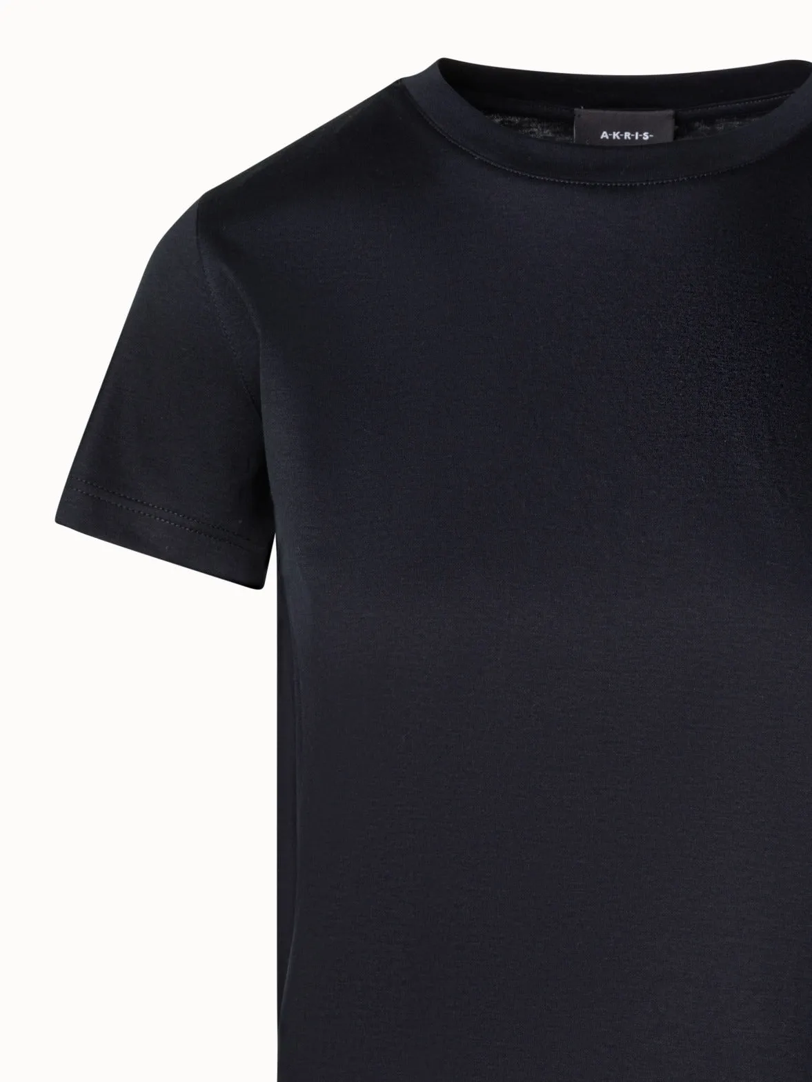 Cotton Jersey T-Shirt Akris