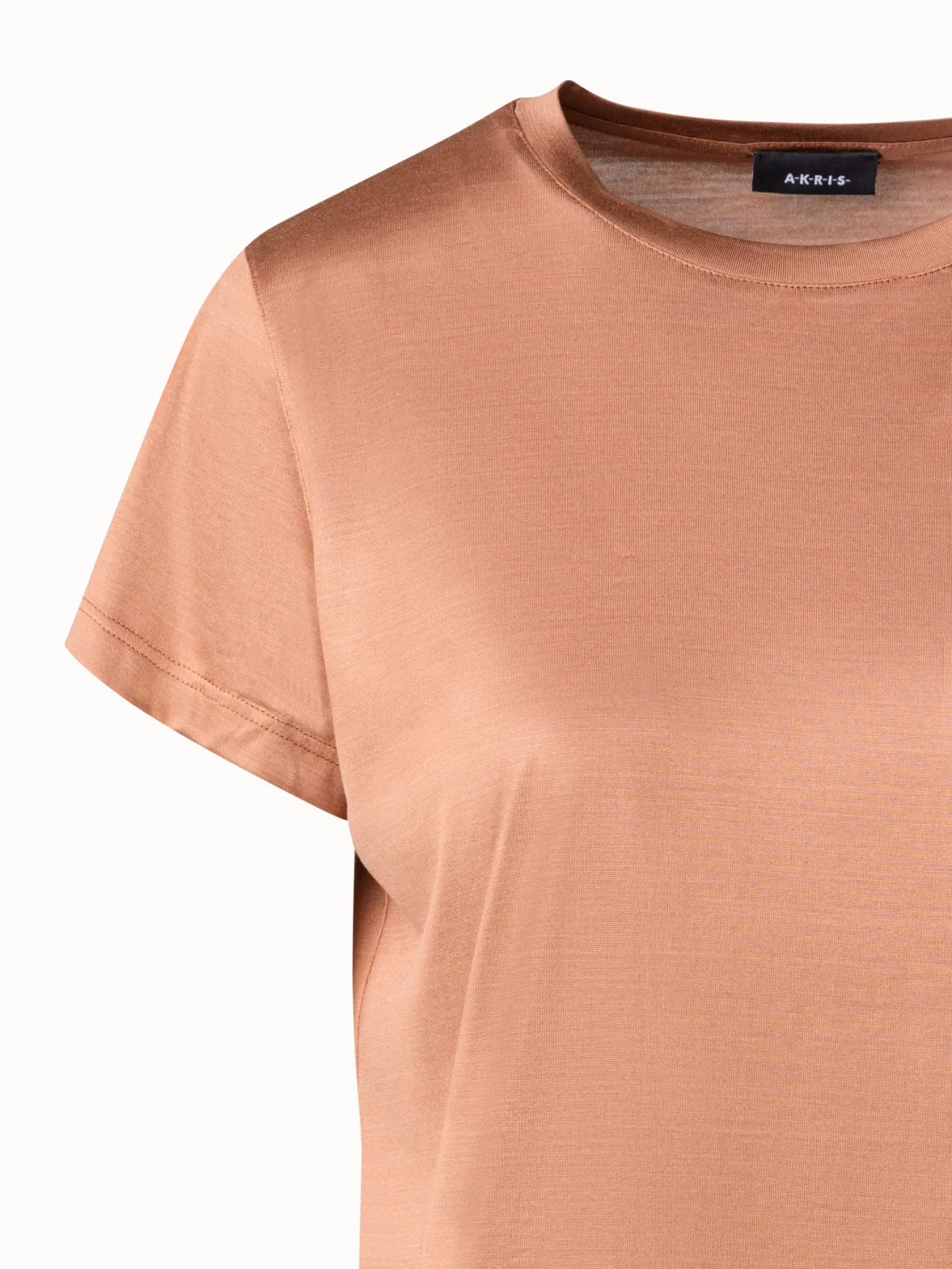 Cotton Jersey T-Shirt Akris