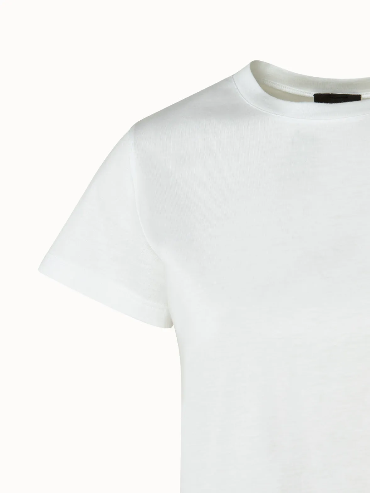Cotton Jersey T-Shirt Akris