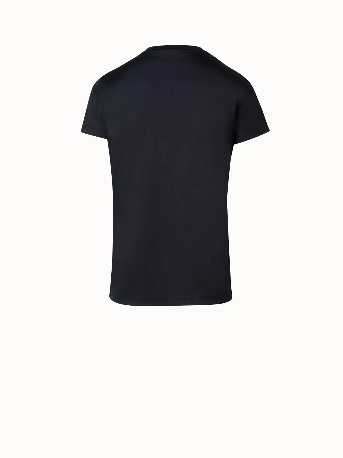 Cotton Jersey T-Shirt Akris