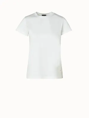 Cotton Jersey T-Shirt Akris