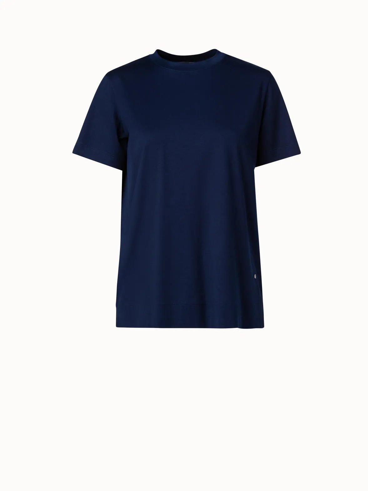 Cotton Jersey T-Shirt Akris