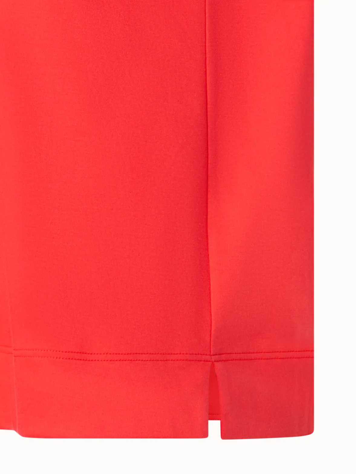 Cotton Jersey T-Shirt with Organza Poppy Akris
