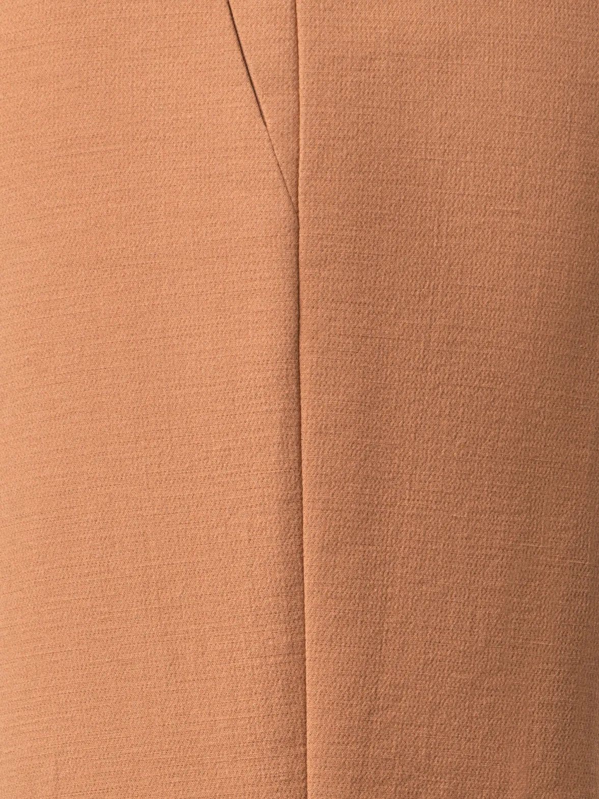 Cropped Tapered Cotton Silk Double-Face Pants Akris
