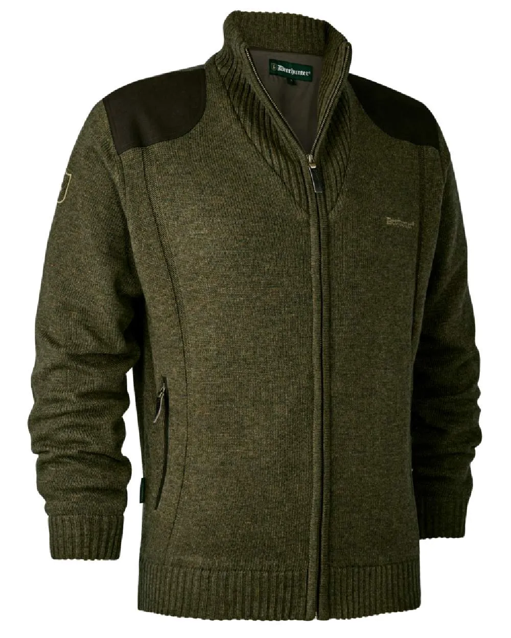 Deerhunter Carlisle Knit Full Zip Sweater with Stormliner