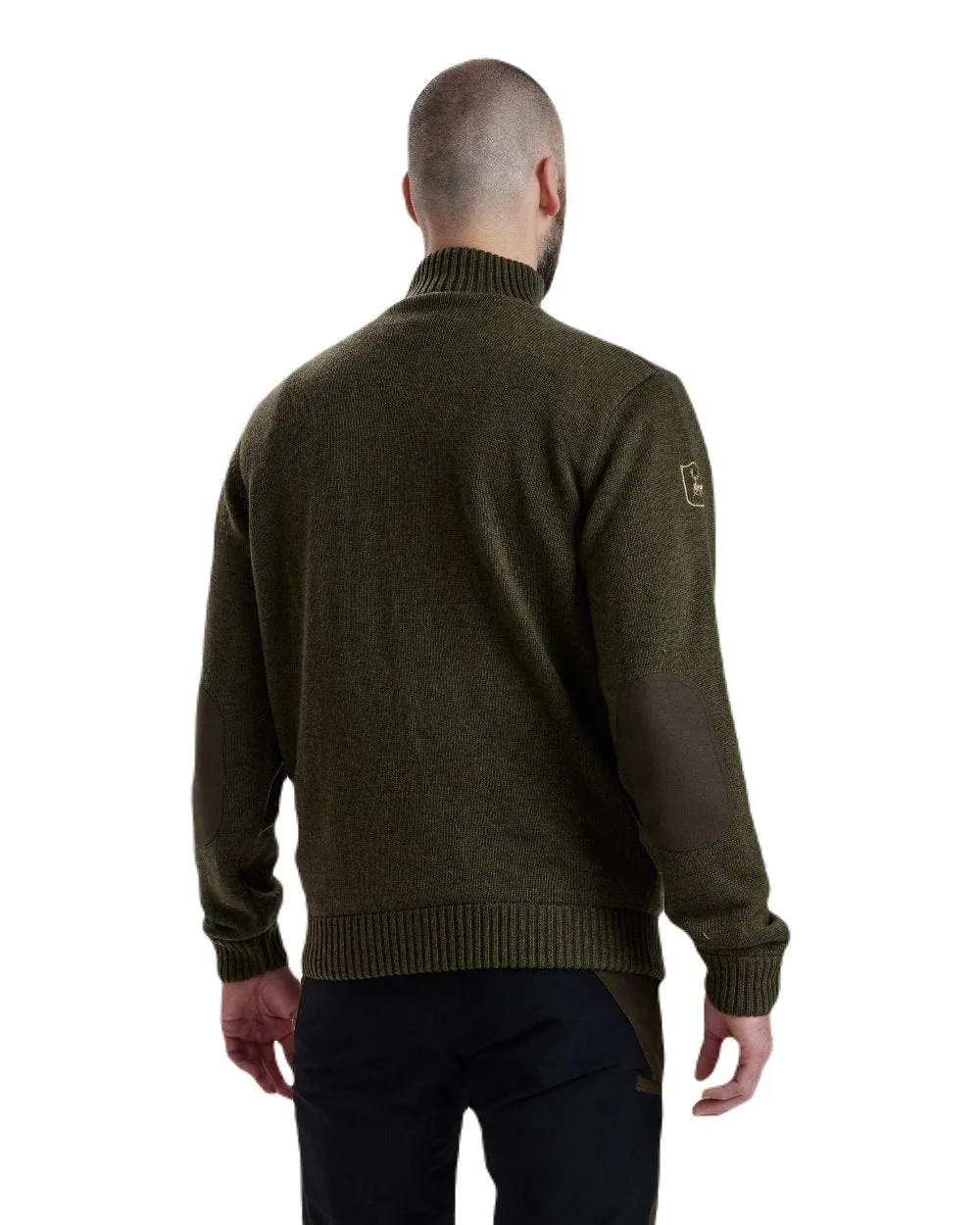 Deerhunter Carlisle Knit Full Zip Sweater with Stormliner