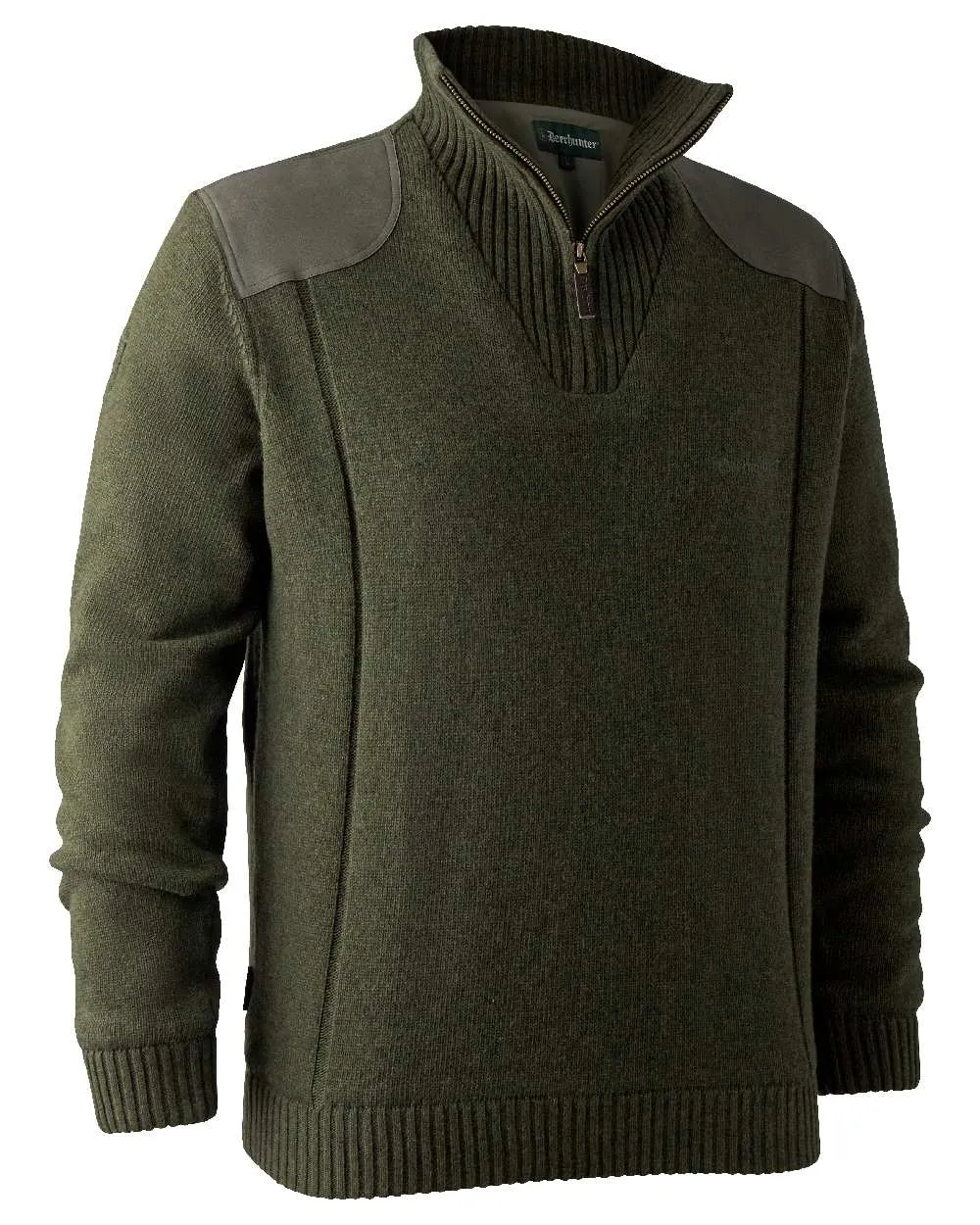 Deerhunter Carlisle Knit Zip Neck Sweater with Stormliner