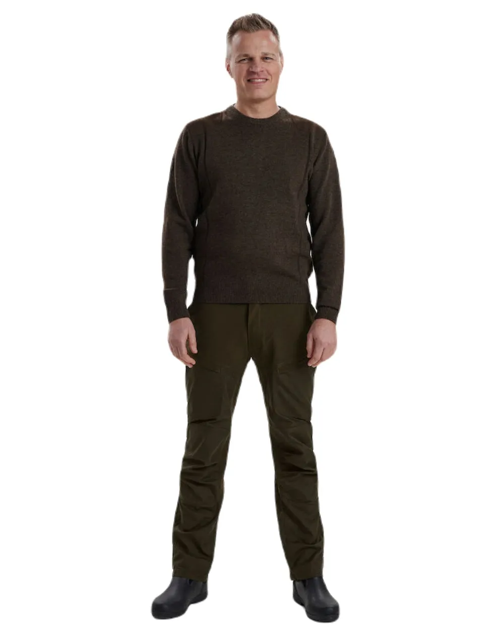 Deerhunter Kingston Knit O-Neck Jumper