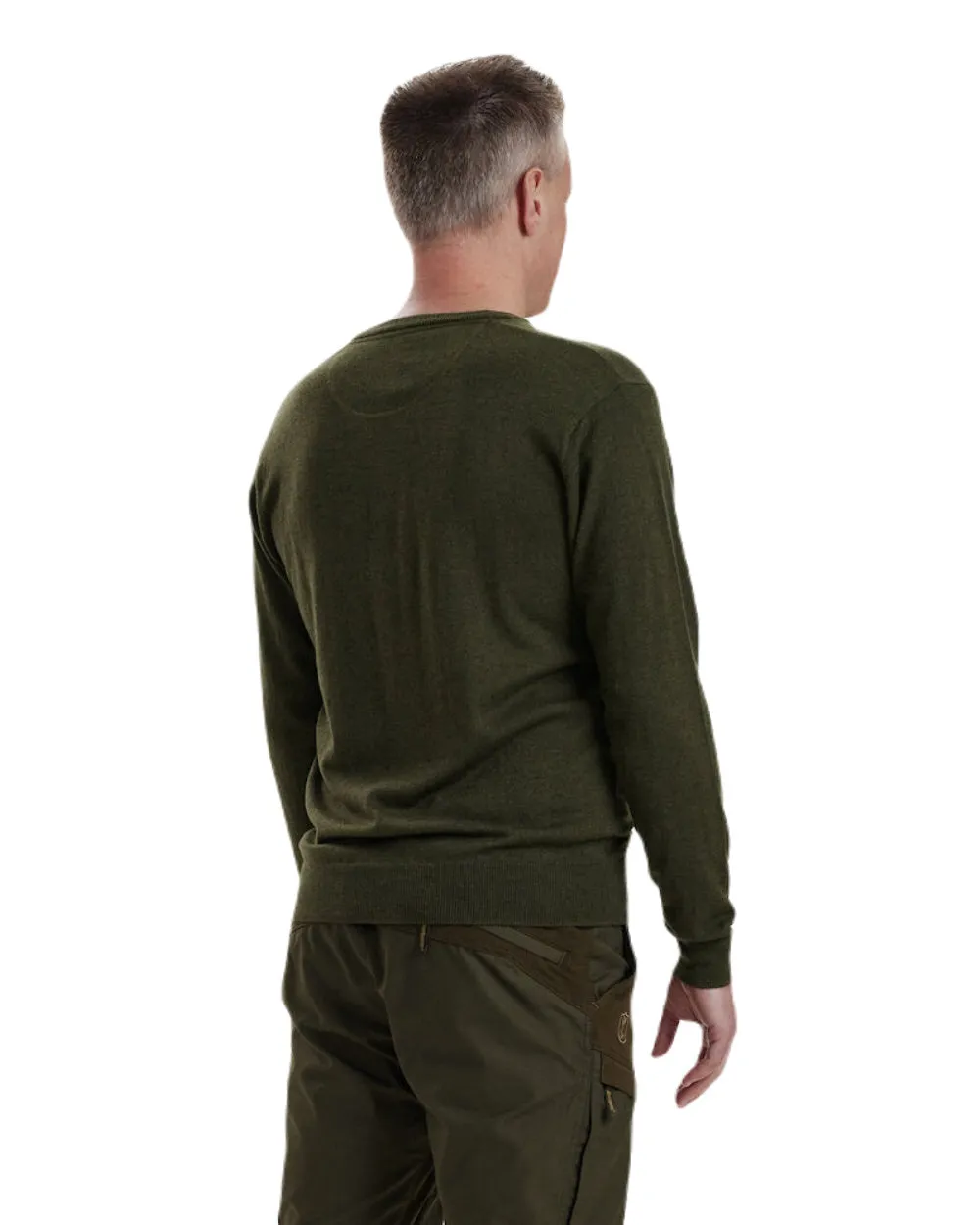 Deerhunter Kingston Knit V-Neck Jumper