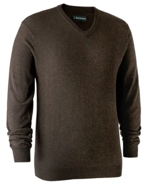 Deerhunter Kingston Knit V-Neck Jumper
