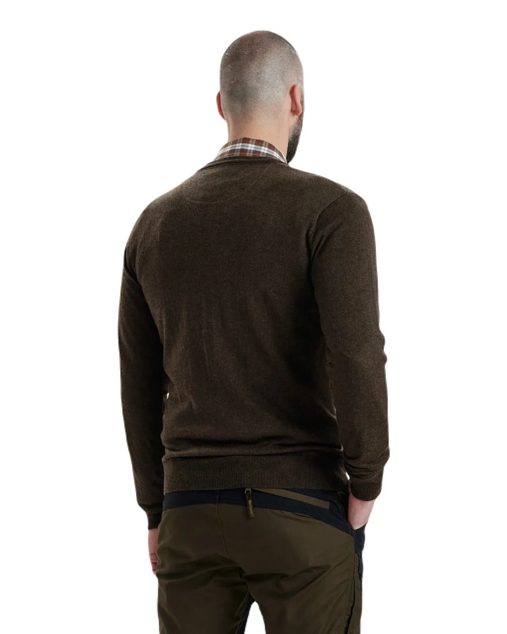Deerhunter Kingston Knit V-Neck Jumper
