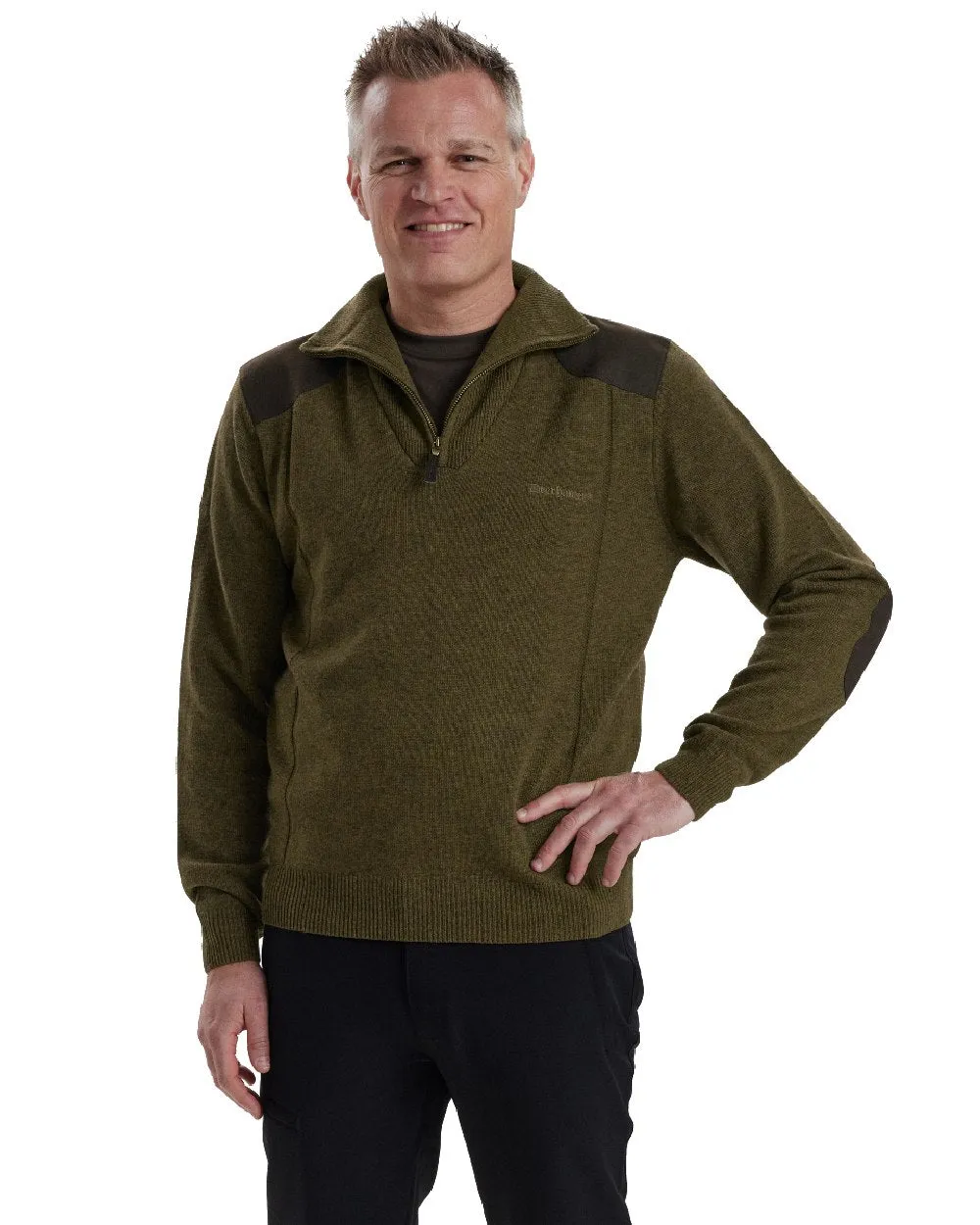 Deerhunter Sheffield Zip Neck Sweater
