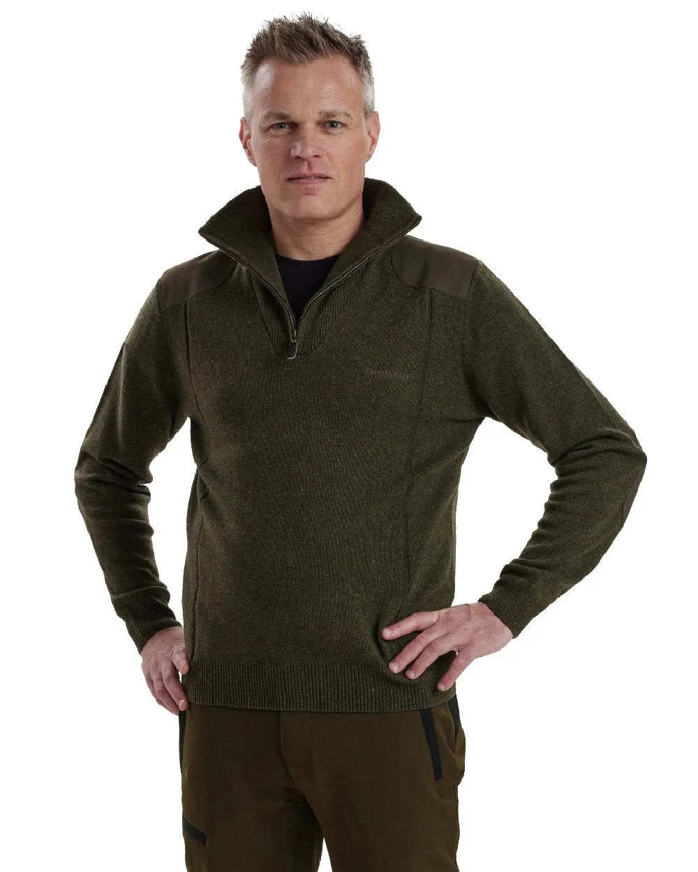 Deerhunter Sheffield Zip Neck Sweater