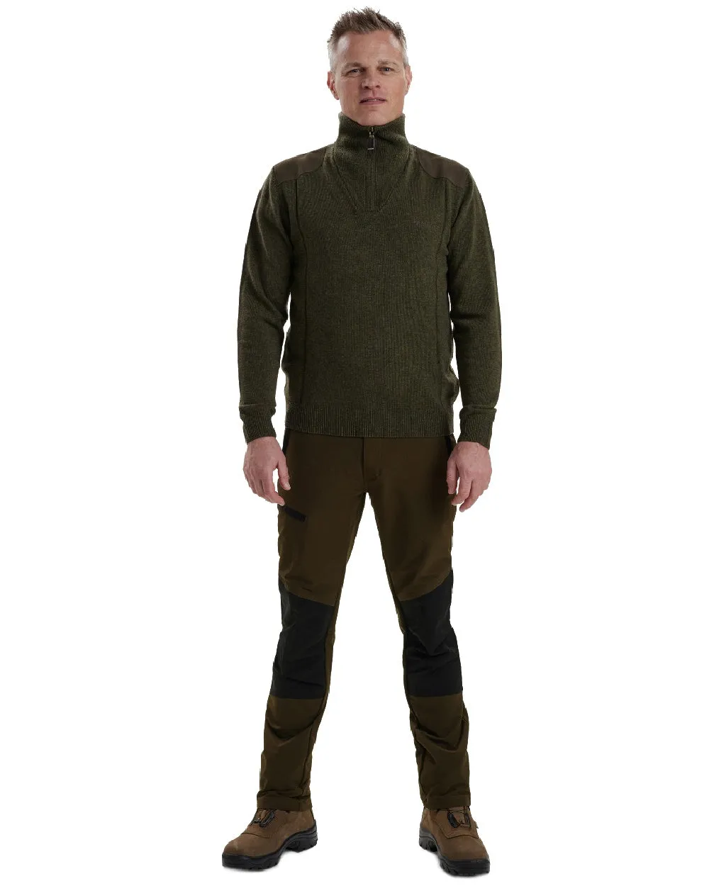 Deerhunter Sheffield Zip Neck Sweater
