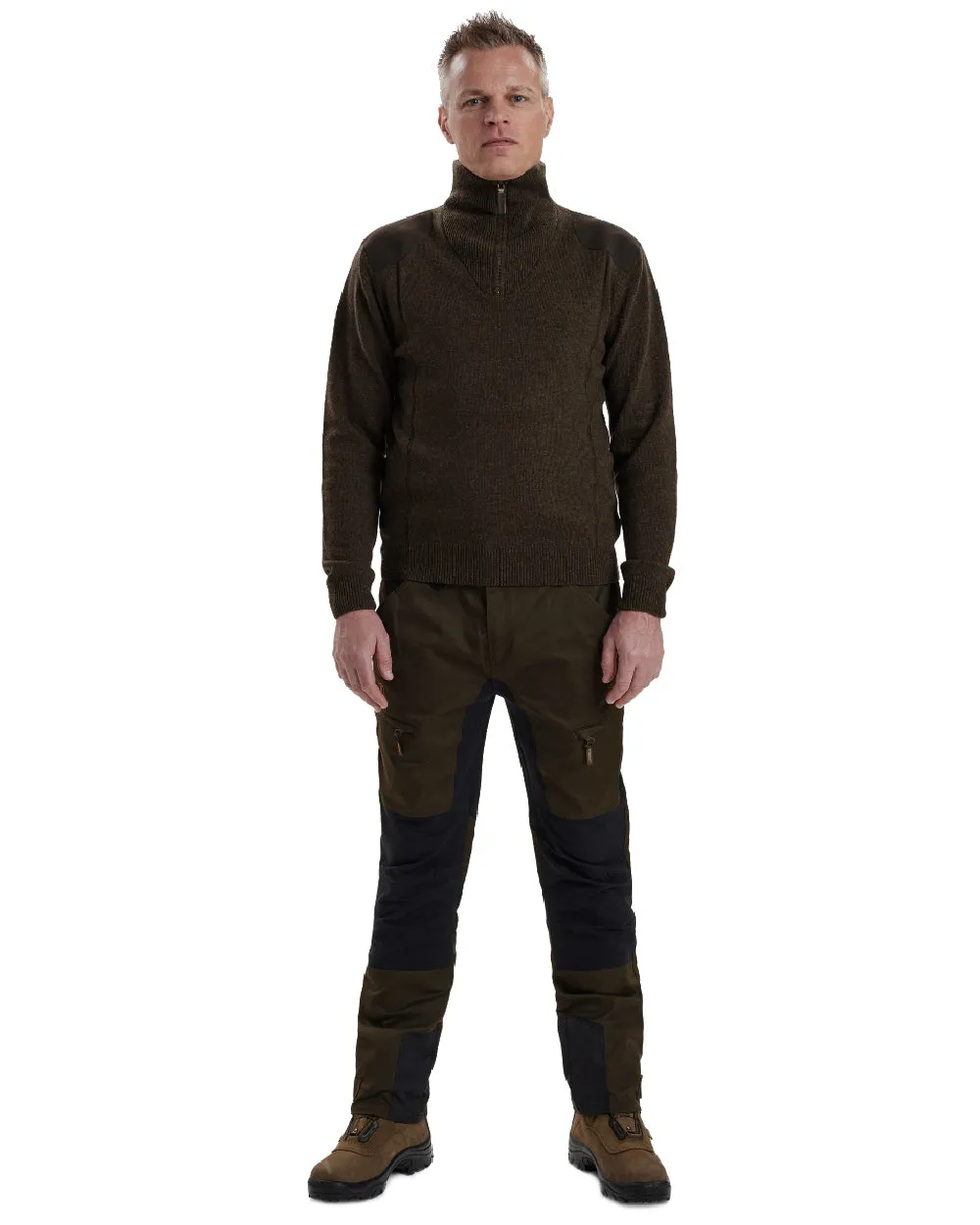 Deerhunter Sheffield Zip Neck Sweater