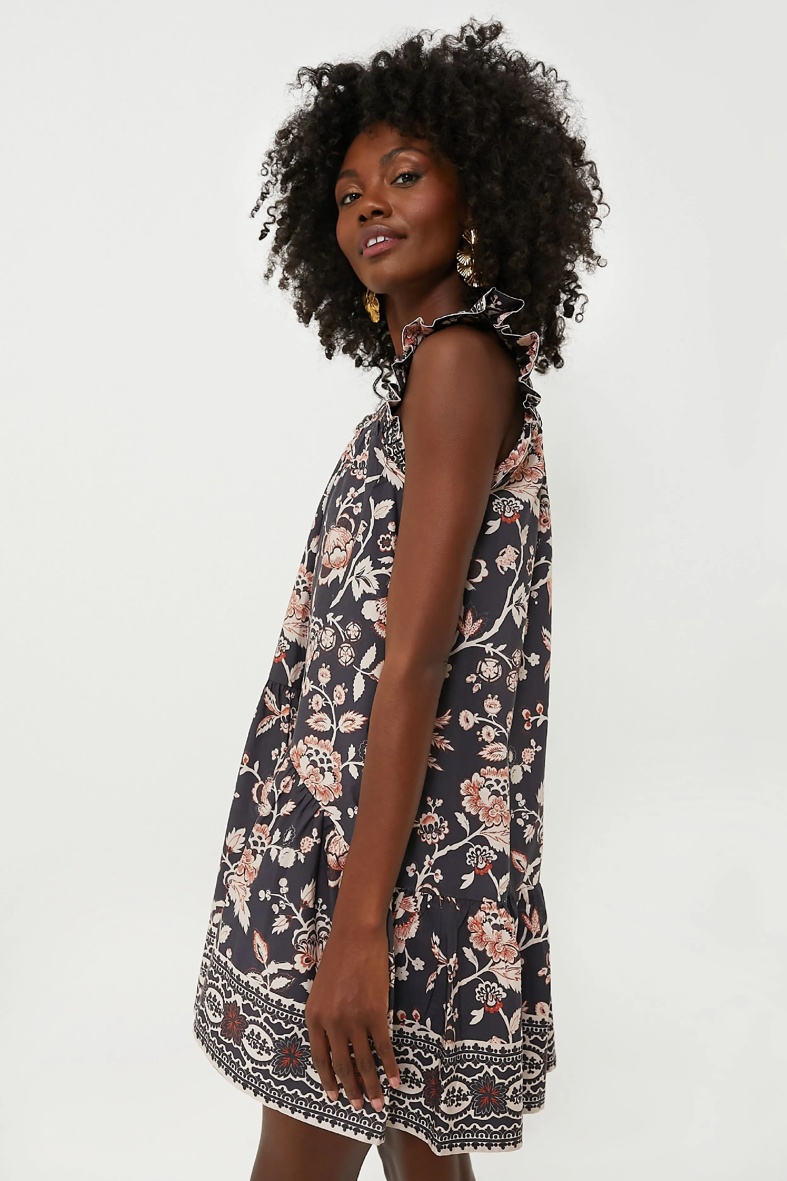 Devon Print Viola Mini Dress