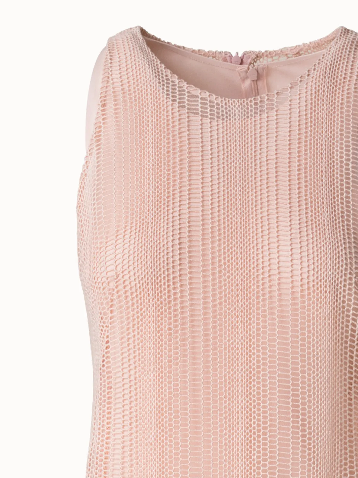 Dégradé Stripe Embroided Evening Dress 