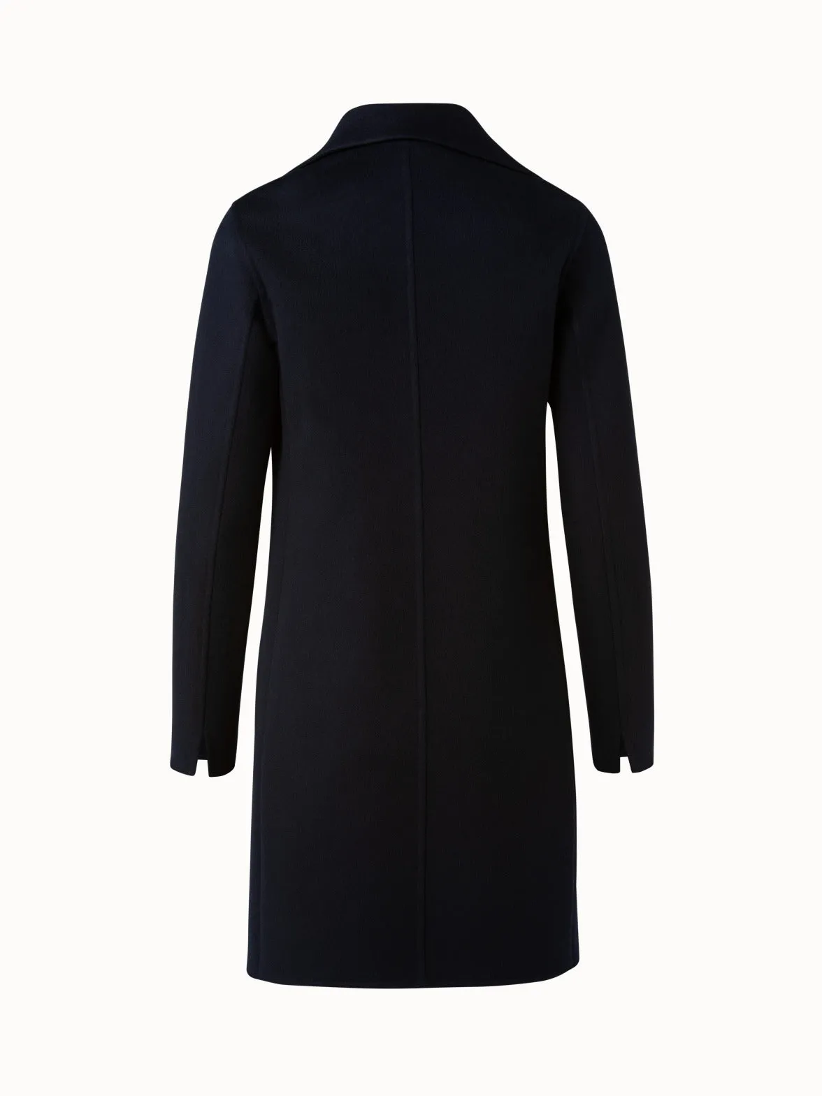Double-Face Cashmere Coat Akris