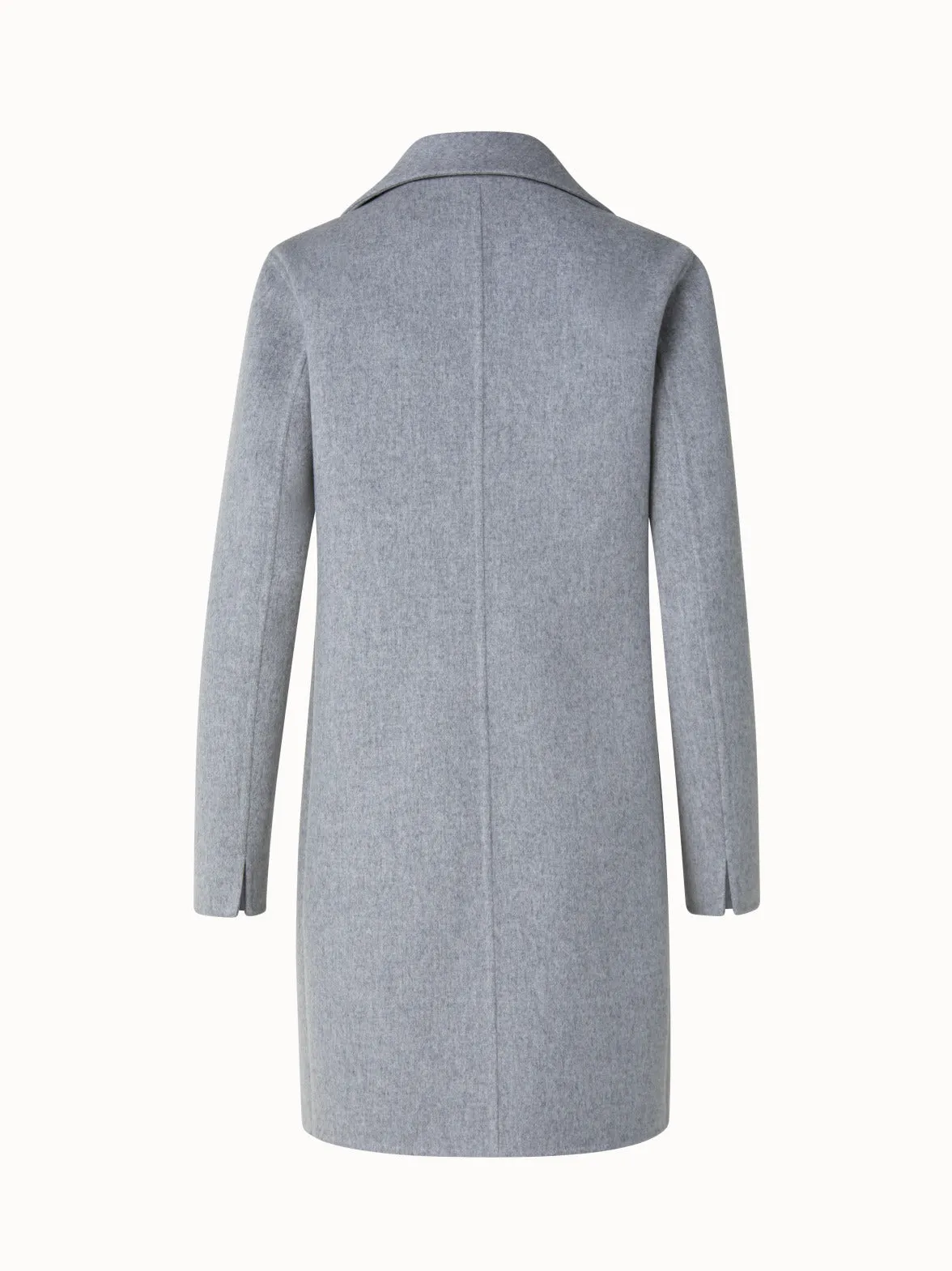 Double-Face Cashmere Coat Akris