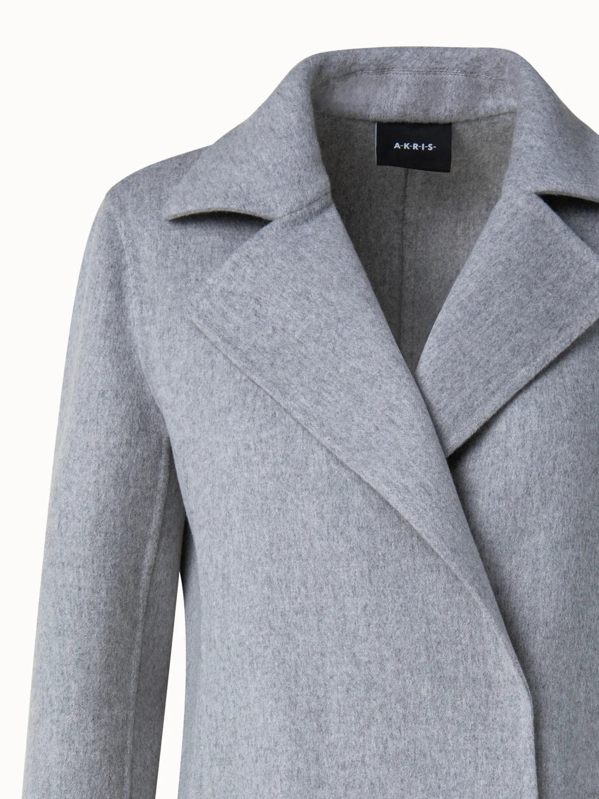 Double-Face Cashmere Coat Akris