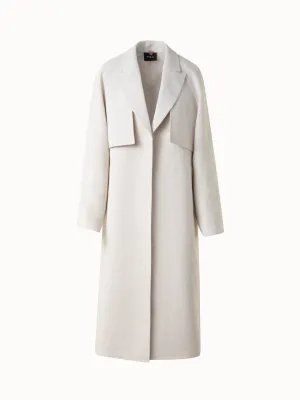 Duo Coat - Vest and Bolero in Linen Double-Face Akris