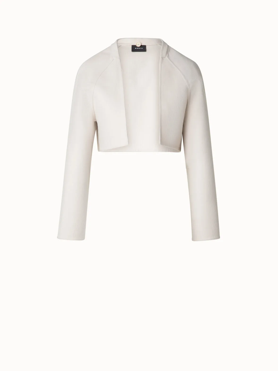 Duo Coat - Wool Vest and Bolero Jacket Akris
