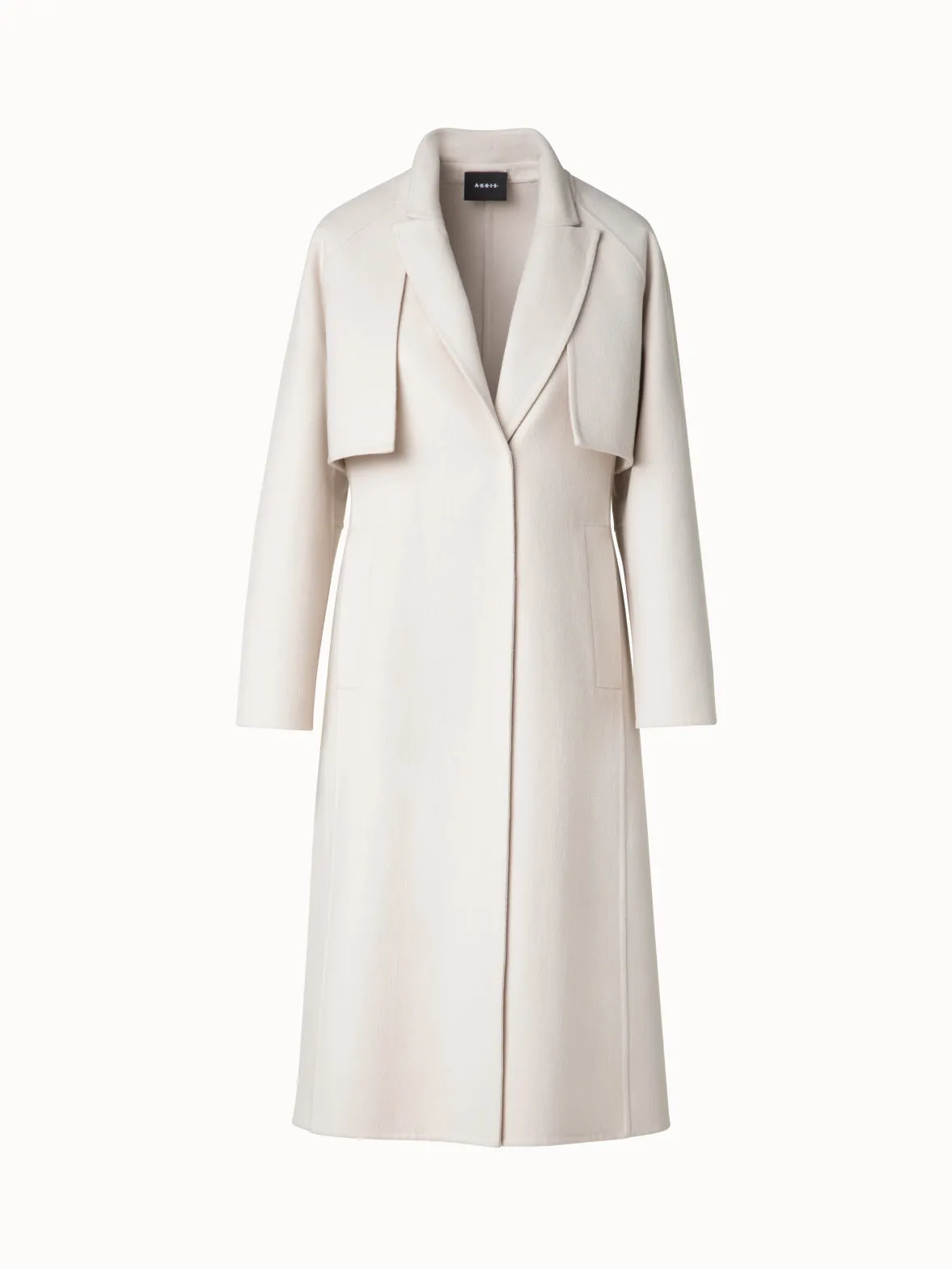 Duo Coat - Wool Vest and Bolero Jacket Akris