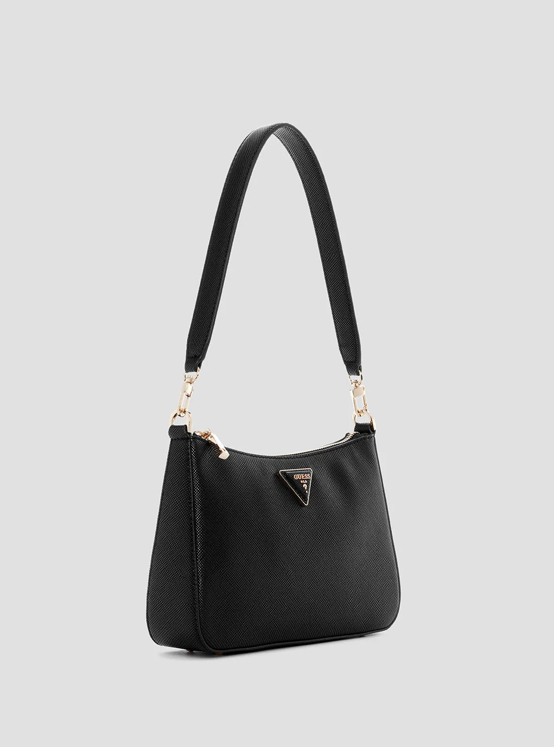 Eco Black Jazlynn Shoulder Bag Guess