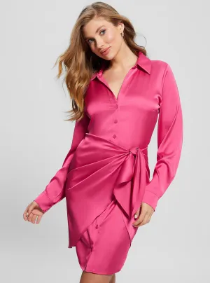 Eco Bright Pink Alya Dress Guess