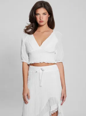 Eco White Ariana Top Guess